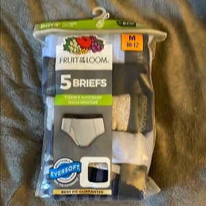 Fruit of the Loom Black and Gray Underwear Pack with Stay Cool Feature
